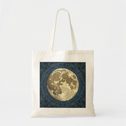 Full Moon Tote Bag