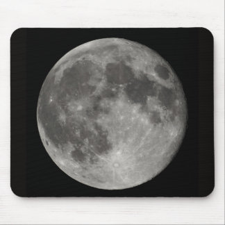 Full Moon view from Earth Mouse Pad