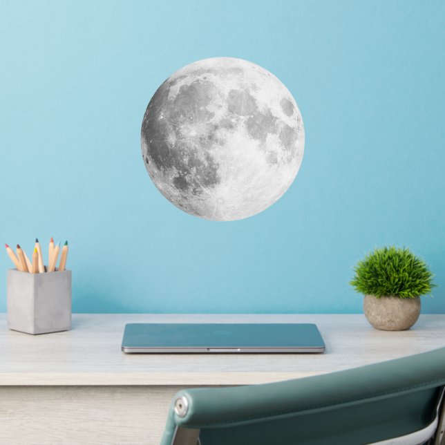 Full Moon Wall Decal (Home Office 2)