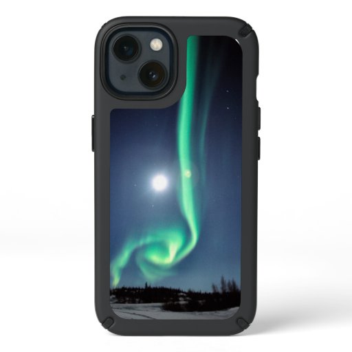 Full Moon With Aurora | Yellowknife Canada Speck iPhone 13 Case