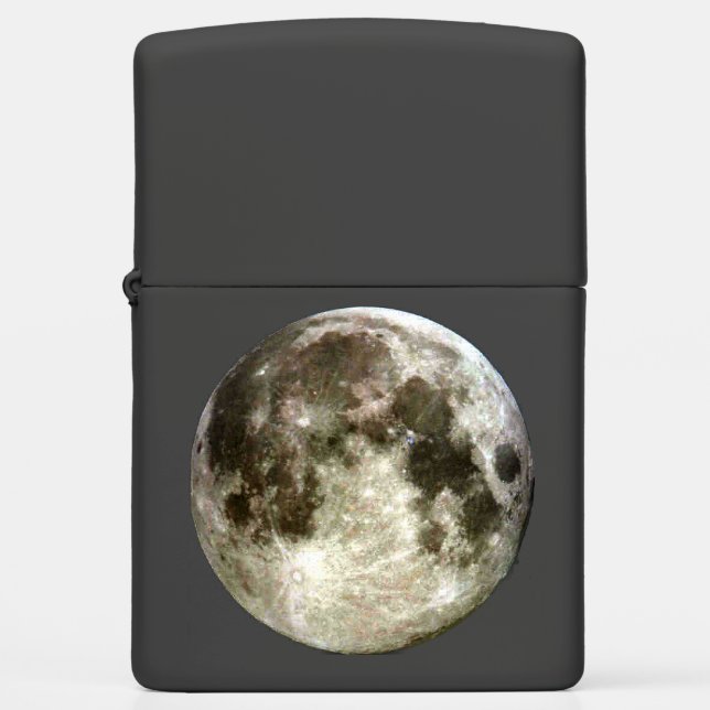 Full Moon Zippo Lighter (Front)