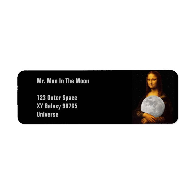 Full Moona Lisa Label (Front)