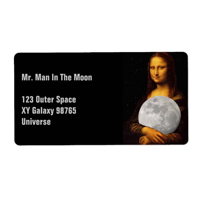 Full Moona Lisa Label (Front)