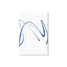 Full Motion, Minimalist Abstract Line Art Canva