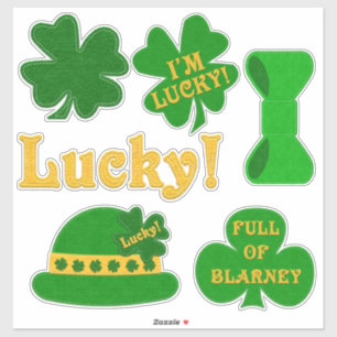 Full of Blarney!   St. Patrick's Day Sticker
