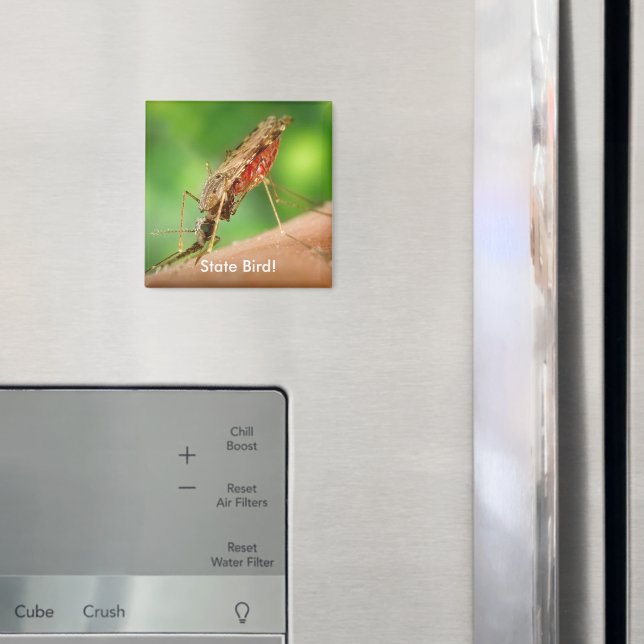 Full of Blood Mosquito Bloodsucking Insect Magnet (In Situ (Fridge))