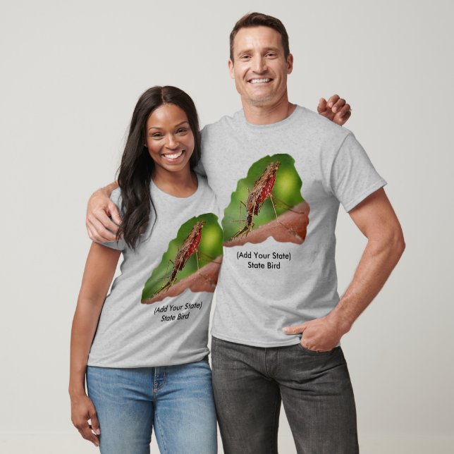 Full of Blood Mosquito Bloodsucking Insect Unisex T-Shirt (Unisex)
