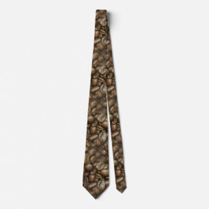 Full of Coffee Beans Tie