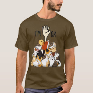 Full Of Guinea Pigs I'm Ok Funny Guinea Pigs Lover T-Shirt