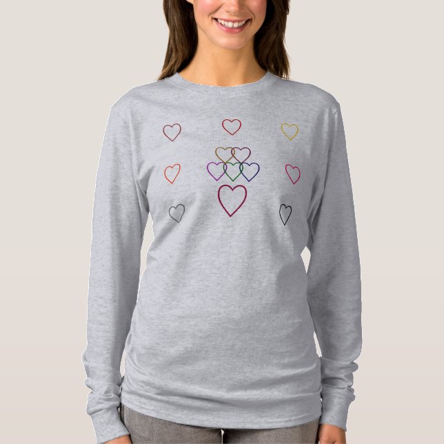 FULL OF HEARTS T-Shirt (Front)