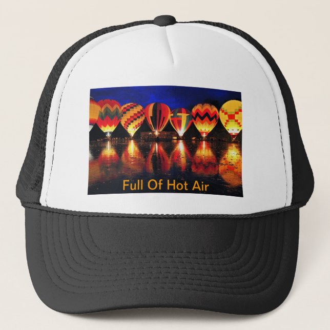 Full Of Hot Air Trucker Hat (Front)