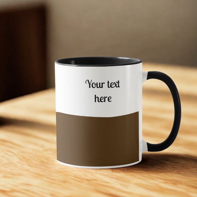 “Full of It” Mug – dark Roast Look – Add Your text (Creator Uploaded)