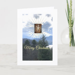 Full of Light, Christmas Folded Greeting Card