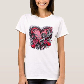 Full of Love Valentine's Day Girl T-Shirt