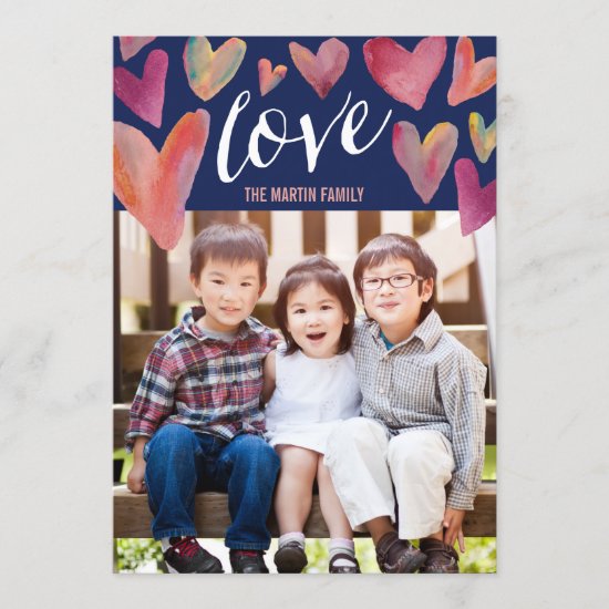 Full of Love Valentine's Day Photo Cards