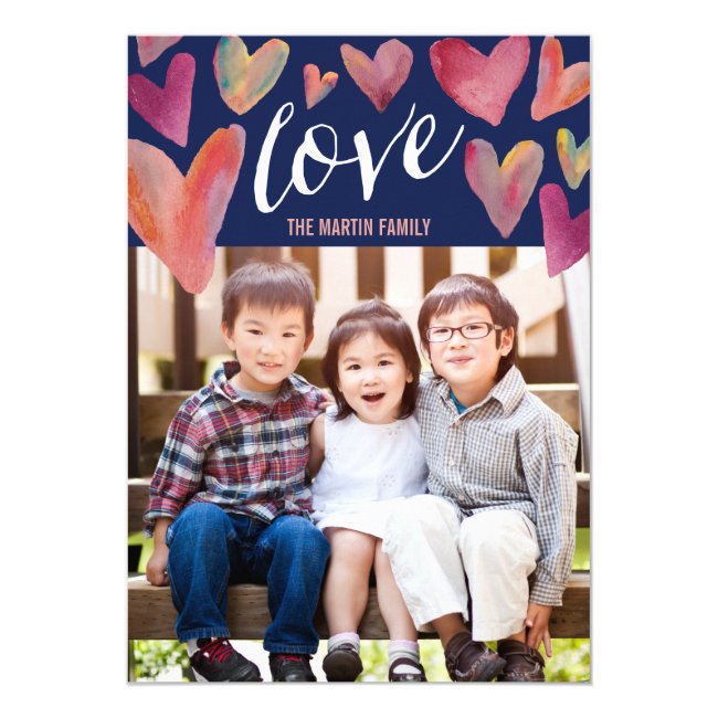 Full of Love Valentine's Day Photo Cards