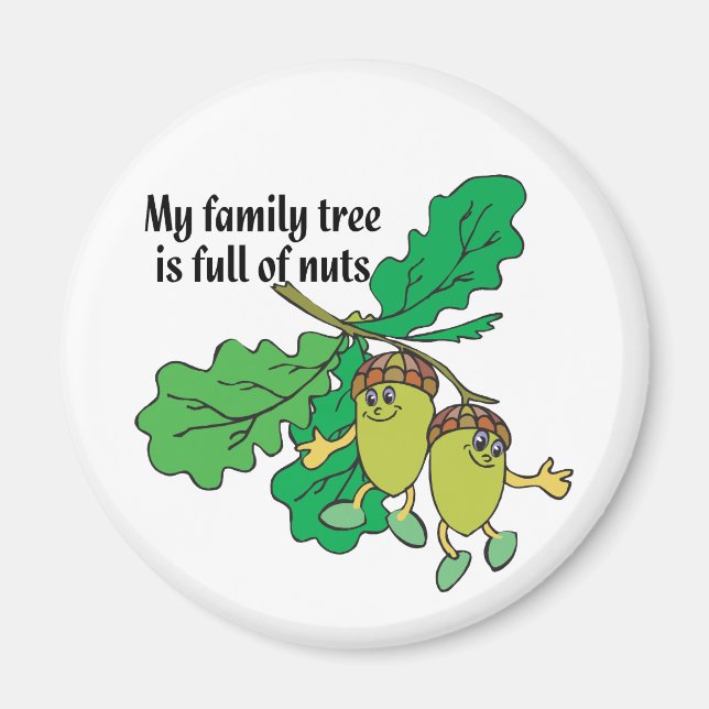 Full of Nuts Magnet (Front)