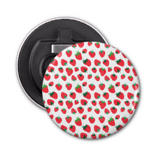 Full of Strawberries Bottle Opener
