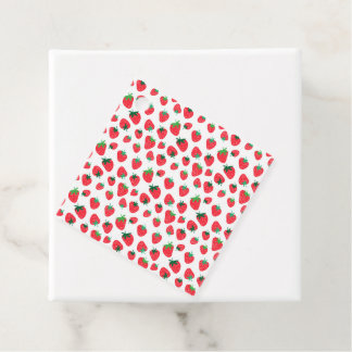 Full of Strawberries Favor Tags