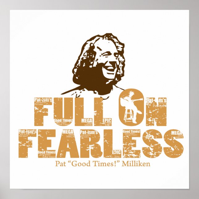 Full On Fearless-Pat Milliken Poster (Front)