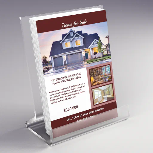 Full Page 2 Sided House For Sale Flyer with Photos Full Page 2 Sided House For Sale Flyer with Photos