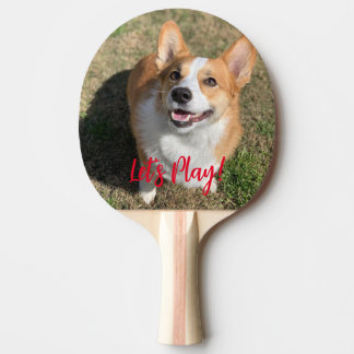 Full Photo and Text Personalized Ping Pong Paddle