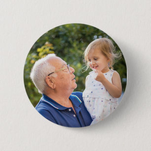 Full Photo Custom Create Your Own Button