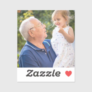 Full Photo Custom Create Your Own Sticker