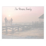 Full Photo Faded Personalized Family Notepad at Zazzle
