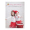 Full Photo Merry Christmas Holly and Berries