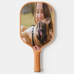 Full photo Personalized Monogram Modern Minimal Pickleball Paddle