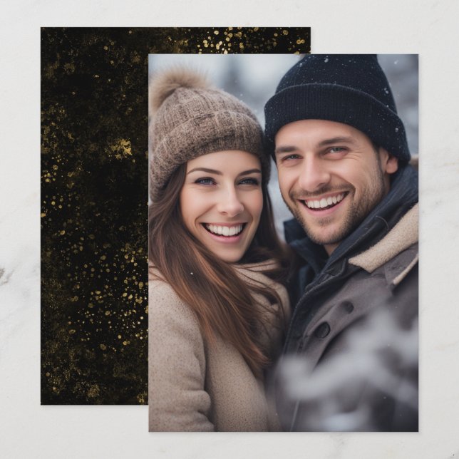 Full Photo Wedding Anniversary for Vellum  Invitation (Front/Back)