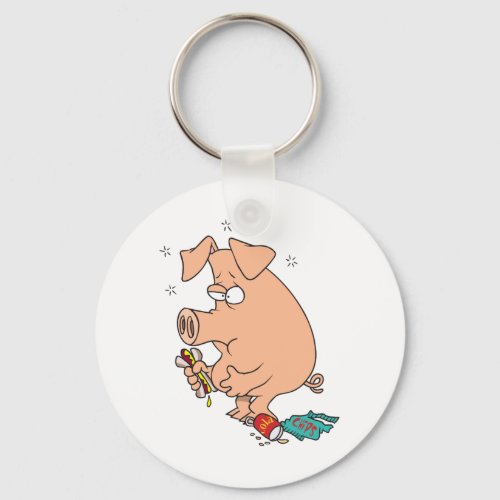 Full Pig Keychain