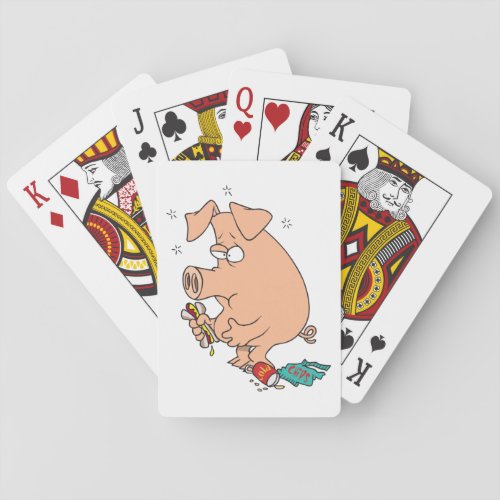 Full Pig Playing Cards