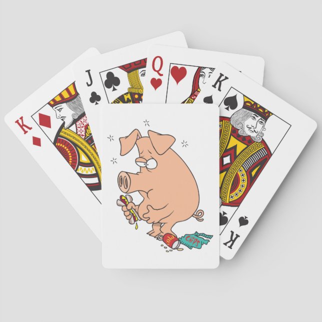 Full Pig Poker Cards (Back)