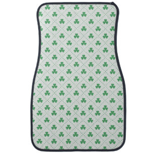 Full Print Coverage - Clover leaves Pattern Car Floor Mat
