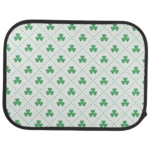 Full Print Coverage - Clover leaves Pattern Car Floor Mat