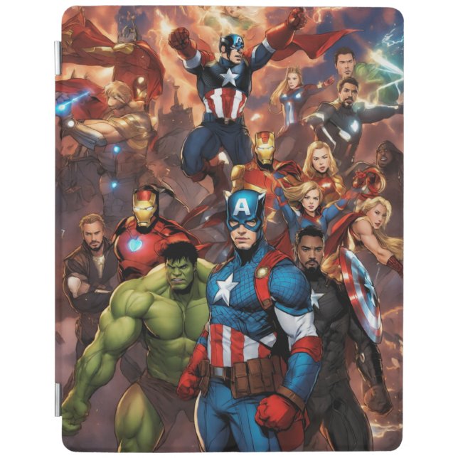  Full Protection with a Modern Design" iPad Smart Cover (Front)