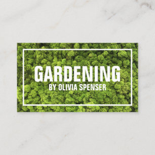 Full-service Gardener For Estate Grounds Business Card