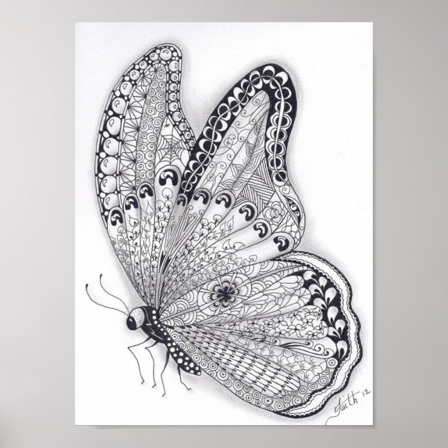 Full Size Butterfly Poster (Front)
