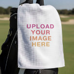 Full Size Image Blank White Golf Towel<br><div class="desc">Bring a touch of elegance to the course with our Personalized Golf Towel, designed in a natural tone that feels refined yet versatile. Add your favorite image or business logo to create a piece that’s both functional and beautifully personal. Perfect as a thoughtful gift for your husband, father, or even...</div>