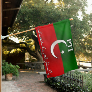 Full Size PTI, Pakistan Tehreek-e-Insaf PTI Flag 
