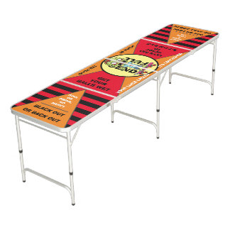 Full Sized Zombie College Fun Frat Party Supply Beer Pong Table
