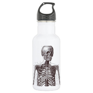 Full Skeleton Stainless Steel Water Bottle