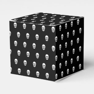 Full Skull Pattern Favor Boxes