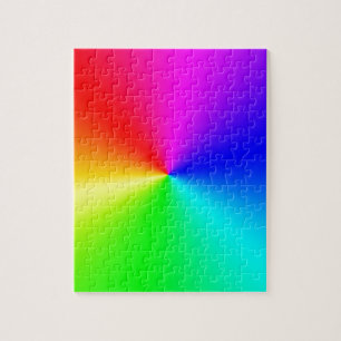 Full Spectrum Rainbow Jigsaw Puzzle