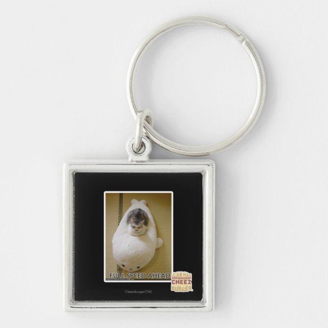 Full Speed Ahead Keychain (Front)