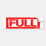 Full Stamp Bumper Sticker