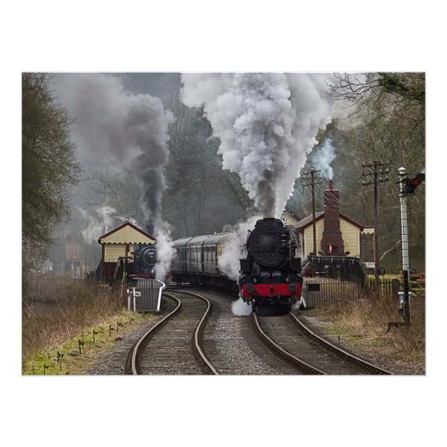 Full Steam Ahead Photo Print (Front)