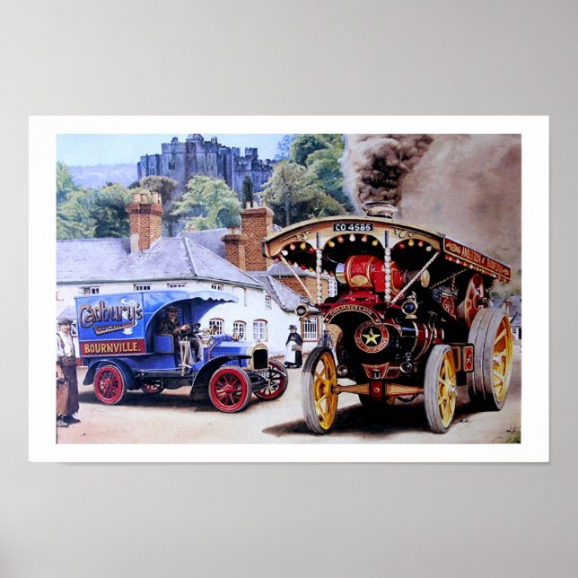 Full steam ahead poster (Front)